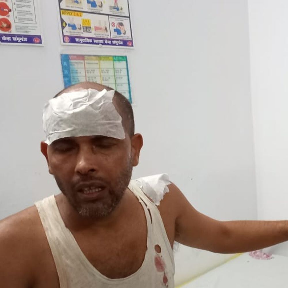 शंभूगंज में मां के श्राद्ध के बाद भाइयों में विवाद:खर्च के हिसाब को लेकर मारपीट, भाई और भाभी जख्मी; शिकायत दर्ज
