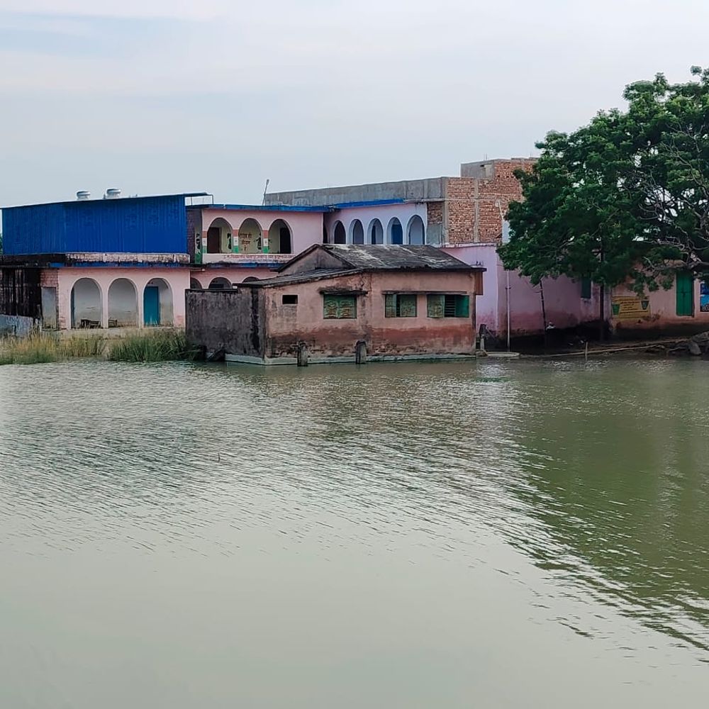 हरोहर नदी के जलस्तर में तीसरी बार वृद्धि दर्ज