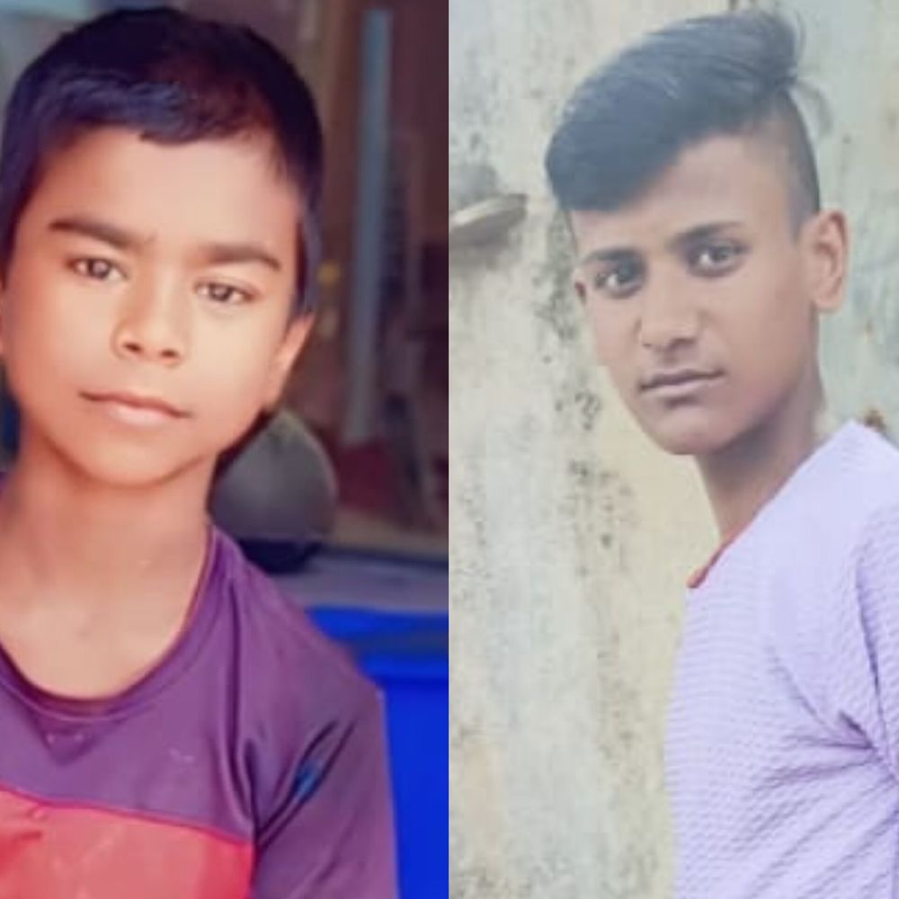 बाढ़ के पानी में डूबने से मामा–भांजे की मौत:खेत घूमने के बाद नहाने गए थे, दोनों की उम्र में मात्र 2 साल का था अंतर
