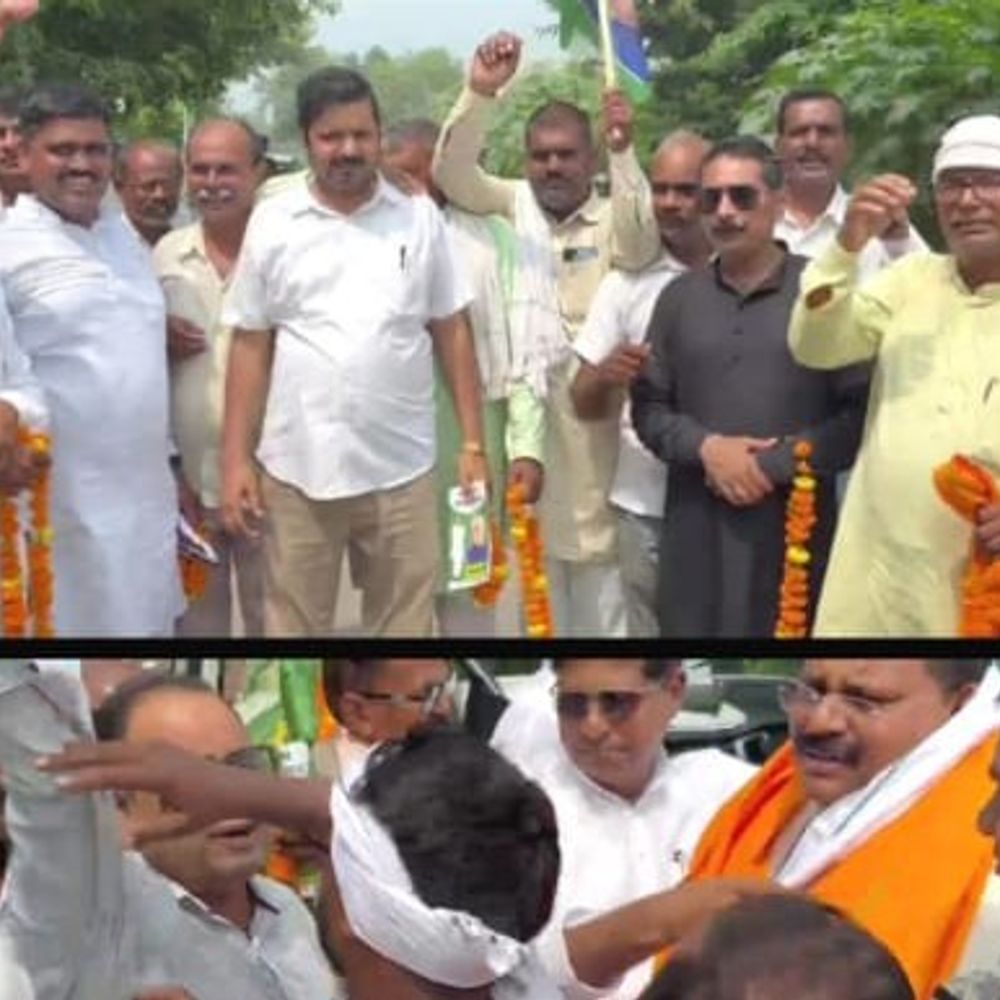 JDU प्रदेश अध्यक्ष उमेश कुशवाहा का इमामगंज में स्वागत:NDA कार्यकर्ता सम्मेलन के लिए तिलौथू जाते समय कार्यकर्ताओं ने किया अभिनंदन