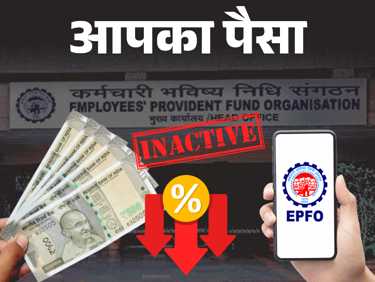 आपका पैसा- इनएक्टिव हुआ PF खाता तो नहीं मिलेगा ब्याज:PF अकाउंट को खुद कैसे करें एक्टिवेट, जानें स्टेप-बाय-स्टेप पूरा प्रोसेस