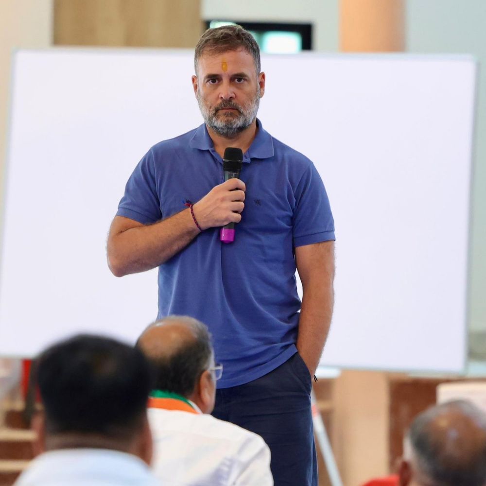 राहुल बोले- मणिपुर में लंबे समय से हिंसा हो रही:अच्छी बात है अब मोदी जा रहे, लेकिन वोट चोरी बड़ा मुद्दा