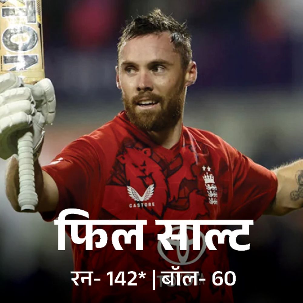 सॉल्ट का इंग्लैंड के लिए सबसे तेज T20 इंटरनेशनल शतक:अफ्रीका को 146 रन से हराया; इंग्लैंड ने T20 में पहली बार 300+ रन बनाए