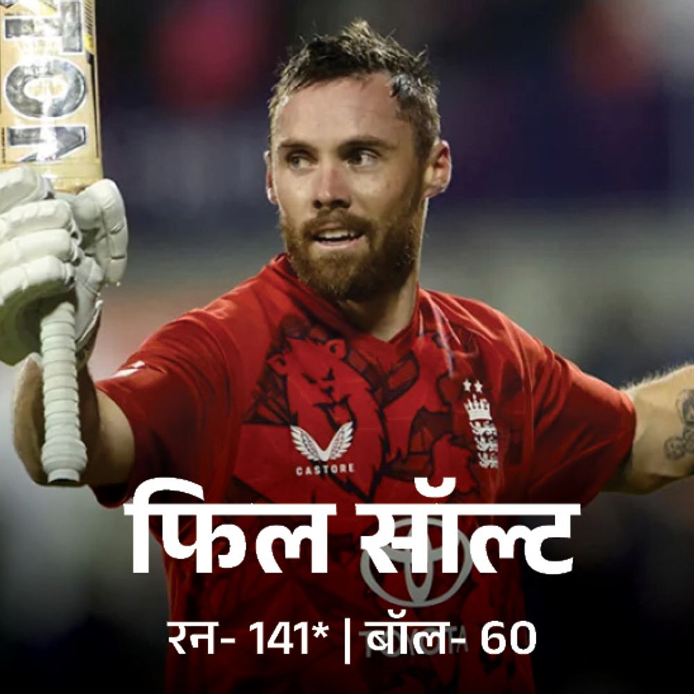 फिल सॉल्ट का 39 गेंदों में शतक:इंग्लैंड के T20 में पहली बार 300+ रन; अफ्रीका को 146 रन से हराया