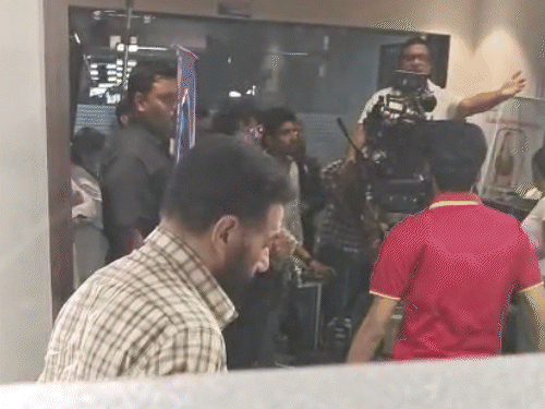 जयपुर में सनी देओल के सिर पर दिखी चोट:सूर्या फिल्म की शूटिंग का सीन, 10 दिन अलग-अलग लोकेशन पर करेंगे शूट