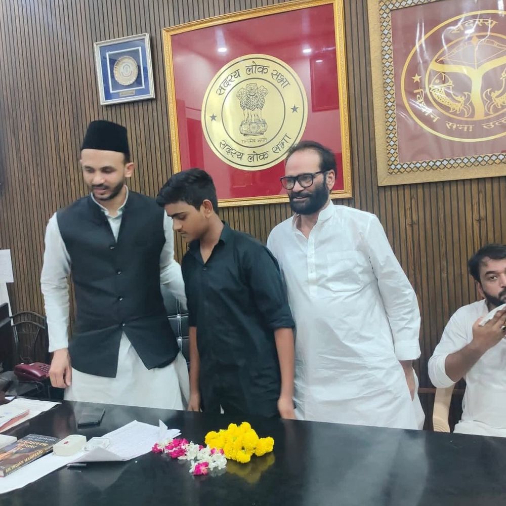 सपा सांसद के मकान की तुड़ाई जारी:SDM के आदेश पर सैडबैक हटाने का काम शुरू, 1.40 लाख का जुर्माना जमा