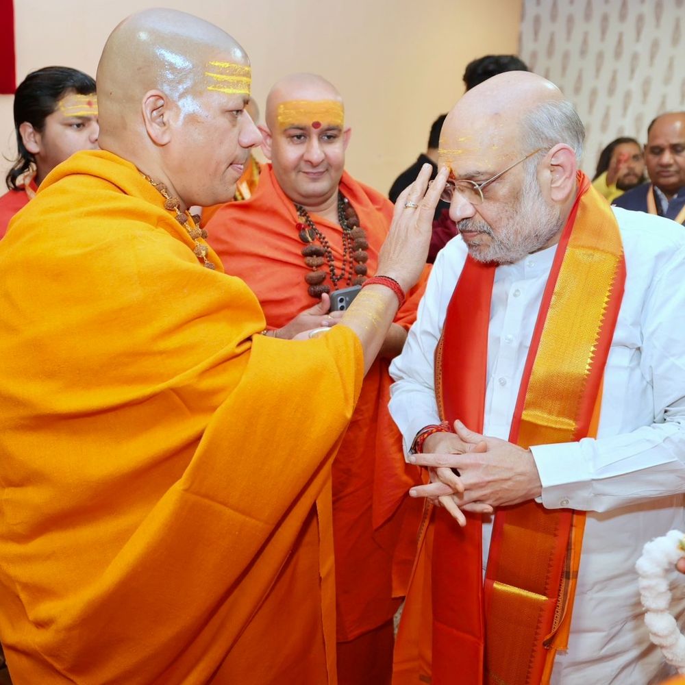 18 सितंबर को अमित शाह आएंगे बेगूसराय:निरंजन पीठाधीश्वर के सत्संग में होंगे शामिल, 10 जिलों के भाजपा कोर कमेटी को देंगे टिप्स