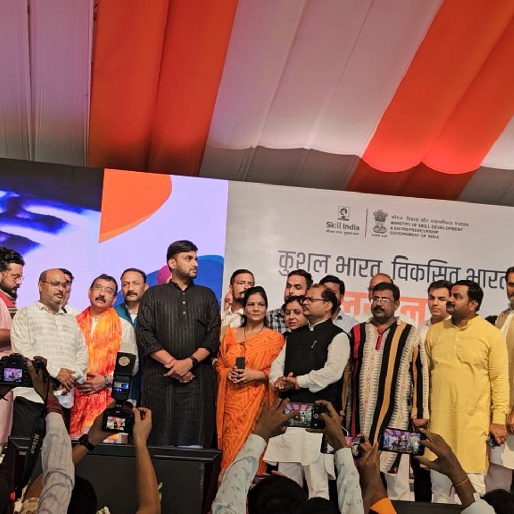 लखनऊ में 2 दिवसीय कौशल महोत्सव:7500 युवाओं को रोजगार का मौका; पीएम के 75वें जन्मदिन पर 100+ कंपनियां आ रहीं