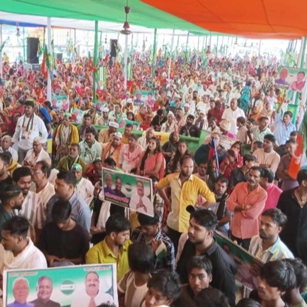 'विपक्ष अल्पसंख्यक को डराना चाहता':समस्तीपुर में एनडीए कार्यकर्ता सम्मेलन, सांसद वीणा देवी ने कहा- महिलाएं एनडीए सरकार में सुरक्षित