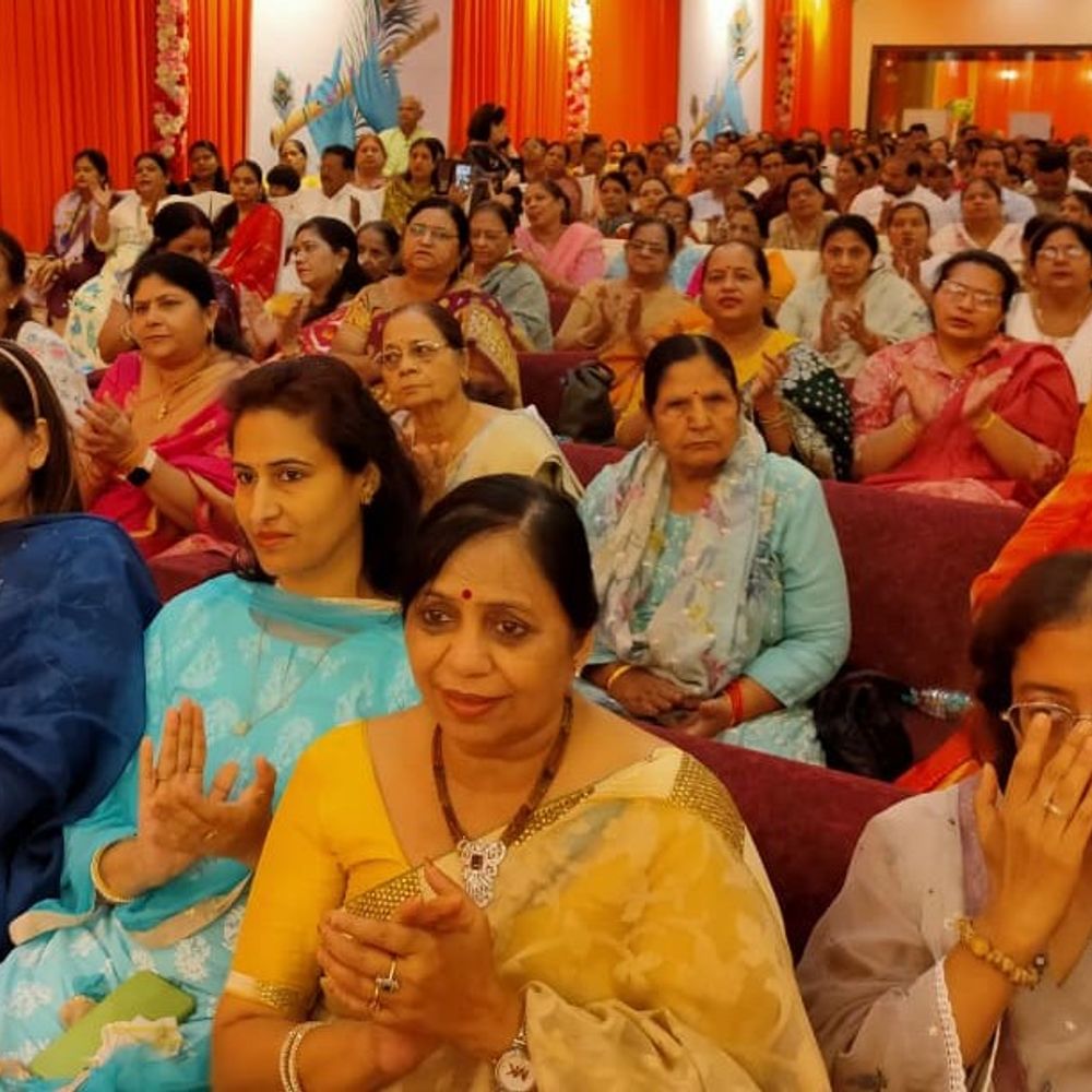 मुरादाबाद में श्रीमद्भागवत कथा का पांचवां और छठा दिन:आचार्य कोठारी ने कहा- भगवान किसी का वध नहीं, उद्धार करते हैं