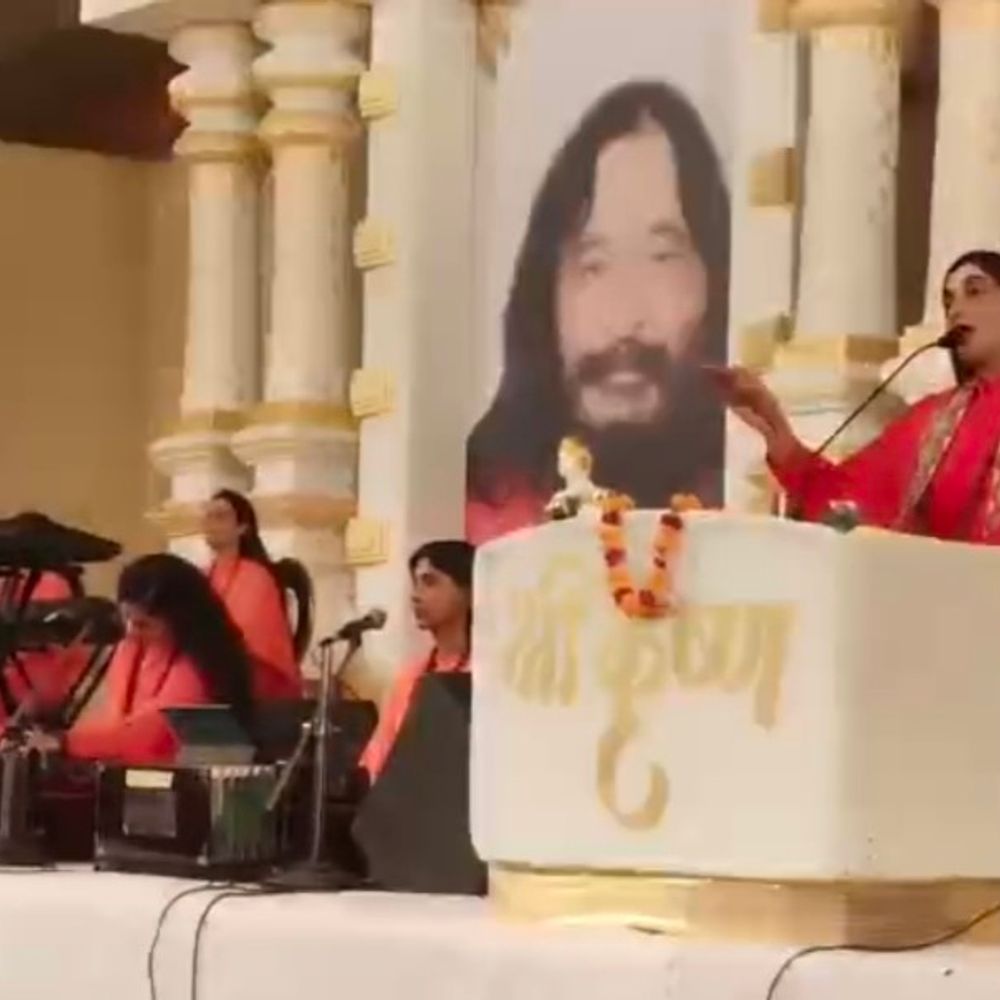 सहारनपुर में श्रीमद्भागवत कथा:साध्वी पद्महस्ता ने कहा- भगवान भाव के भूखे, सच्चे भाव से पुकारने पर तुरंत आते हैं