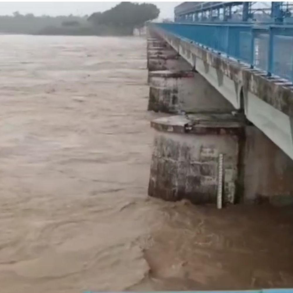 राप्ती नदी का जलस्तर खतरे के निशान से ऊपर:श्रावस्ती में बारिश, किसानों की धान की फसल को फायदा; बच्चों को तालाब से दूर रखें