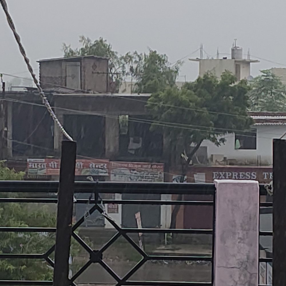 निचलौल में बारिश से तापमान 30 से 27 डिग्री पहुंचा:नगर क्षेत्र के कई मोहल्लों में जलजमाव, लोगों को आवागमन में परेशानी
