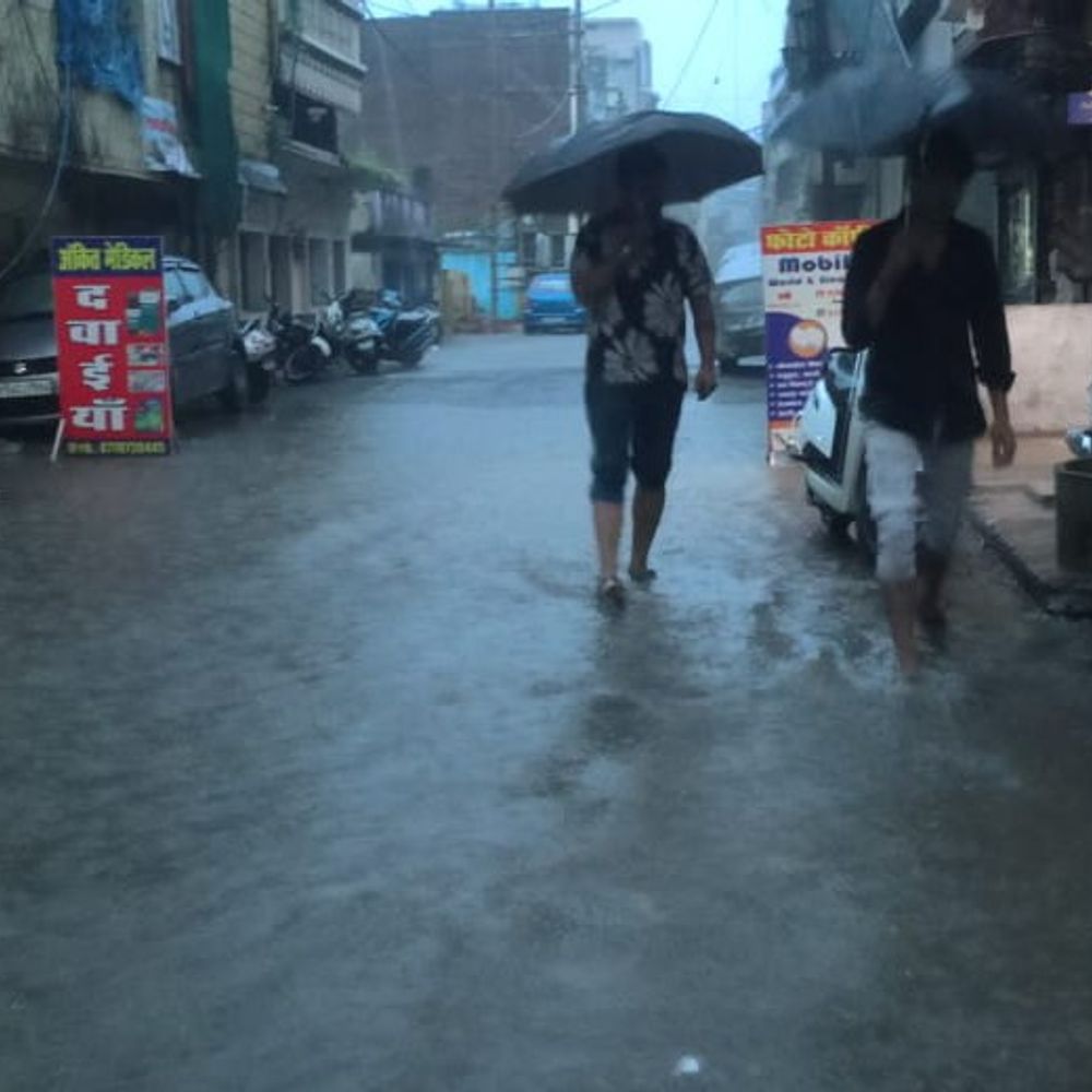 विदिशा में 24 घंटों में 1.6 इंच बारिश:सम्राट अशोक सागर बांध का एक गेट खोला; प्रशासन की अलर्ट- नदियों से दूर रहें