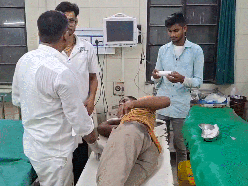 समस्तीपुर में कर्मचारी को अपराधियों ने मारी गोली:10 लाख की रंगदारी नहीं देने पर वारदात को अंजाम, कमर के पास लगी बुलेट