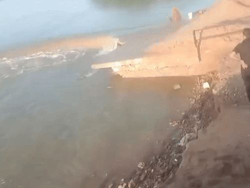 बनास नदी में पानी बढ़ने से शिवाड़ बरवाड़ा मार्ग बंद:  रास्ता बंद होने से लोगों की परेशानी फिर से बढ़ी – Sawai Madhopur News