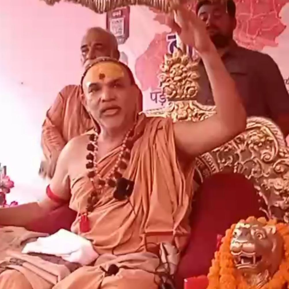 मंदार नगरी में शंकराचार्य का ऐलान:सभी सीटों पर निर्दलीय उम्मीदवार खड़े करेंगे, गौ माता को राष्ट्र माता बनाने की मांग