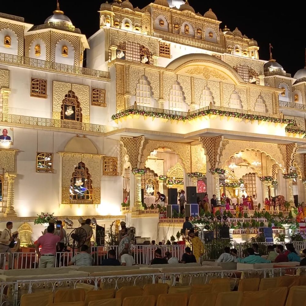 खाटू श्याम भजन संध्या के साथ जनकपुरी महोत्सव का समापन:आखिरी दिन सभी का समिति ने किया सम्मान