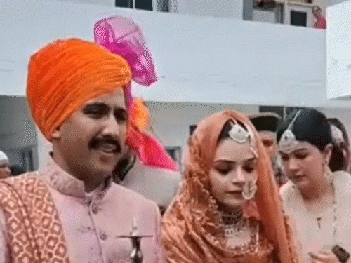 हिमाचल के मंत्री विक्रमादित्य-अमरीन की मैरिज के PHOTOS:बुशहर रियासत की बहू बनी डॉ. कौर; सांसद कंगना और CM ने दी बधाई