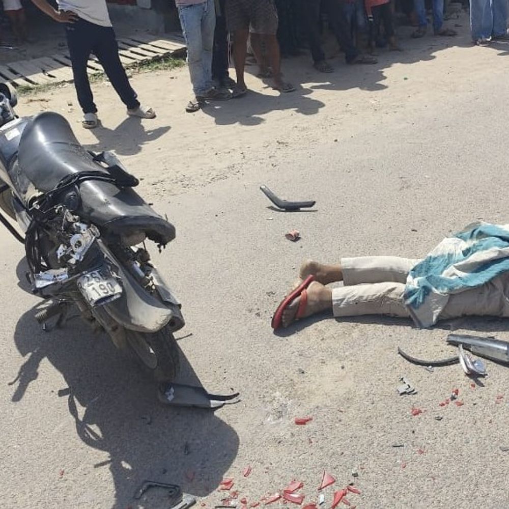 गुरुग्राम में ट्रक ने बाइक सवार ममेरे भाइयों को कुचला:  एक की मौत, दूसरा घायल; सामान लेने जा रहे थे, गाजियाबाद के रहने वाले – gurugram News