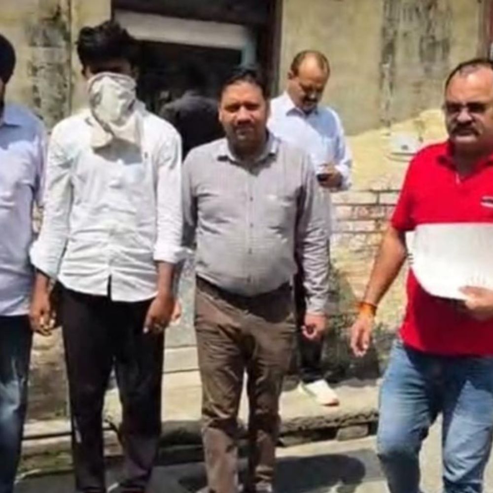 यमुनानगर में हथियार लेकर घूम रहा व्यक्ति अरेस्ट:देसी पिस्टल बरामद,वारदात को अंजाम देने फिराक में था, यूपी का रहने वाला