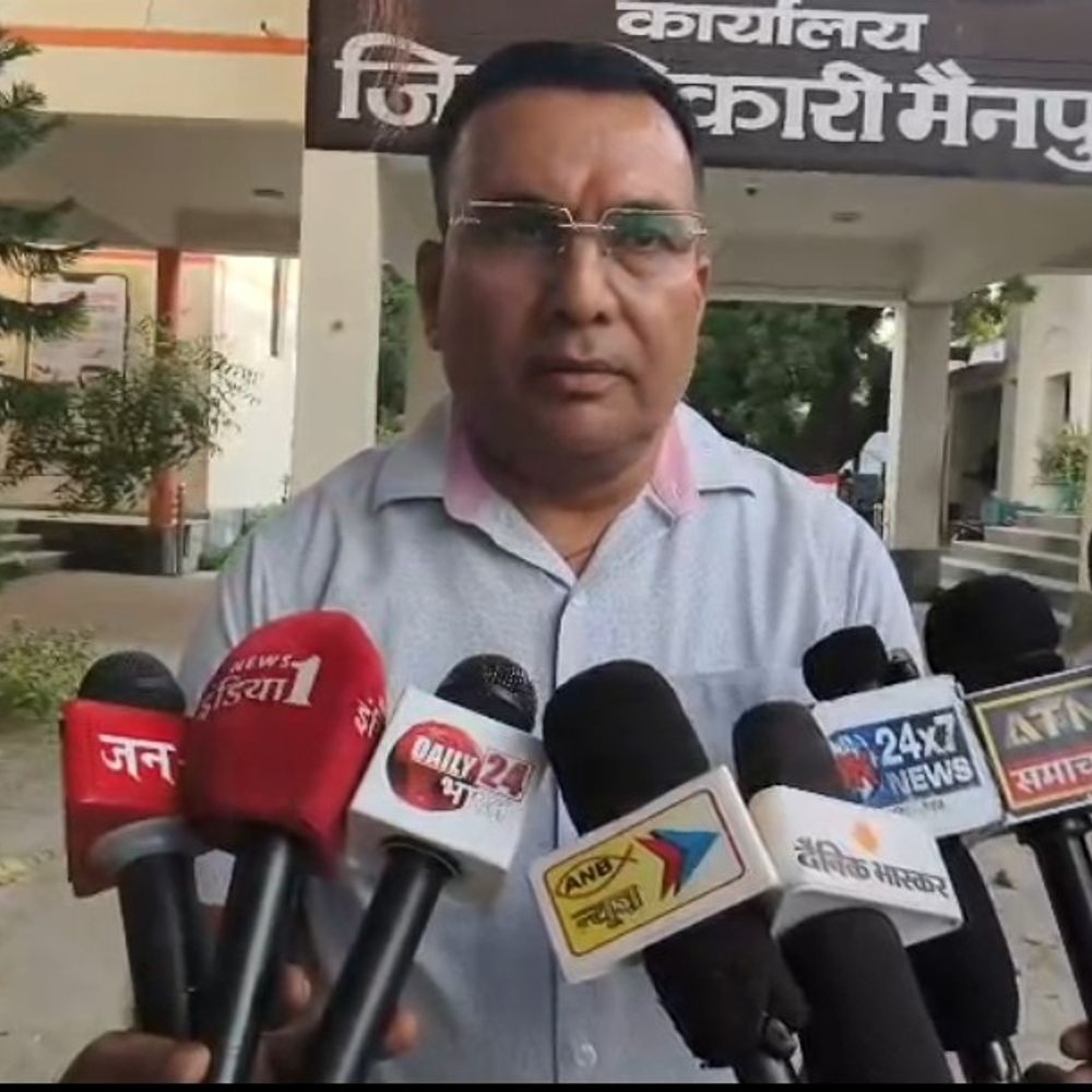 मैनपुरी में भट्टा संचालक की जमीन पर कब्जे का प्रयास:36 साल से भट्टा चल रहा परिवार को धमकियां, डीएम से सुरक्षा की गुहार