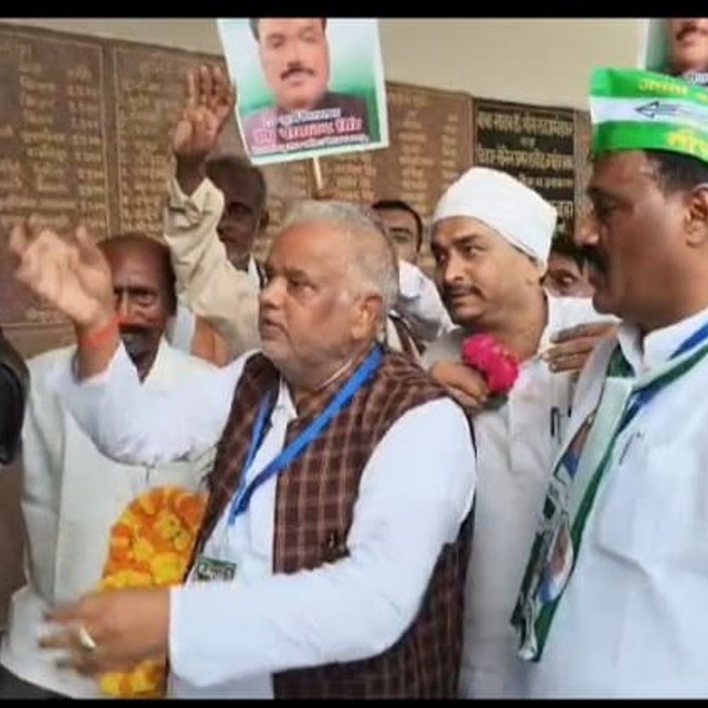 बिहार में NDA का शक्ति प्रदर्शन:किंजर में ग्रामीण मंत्री श्रवण कुमार ने गिनाईं नीतीश-मोदी सरकार की उपलब्धियां