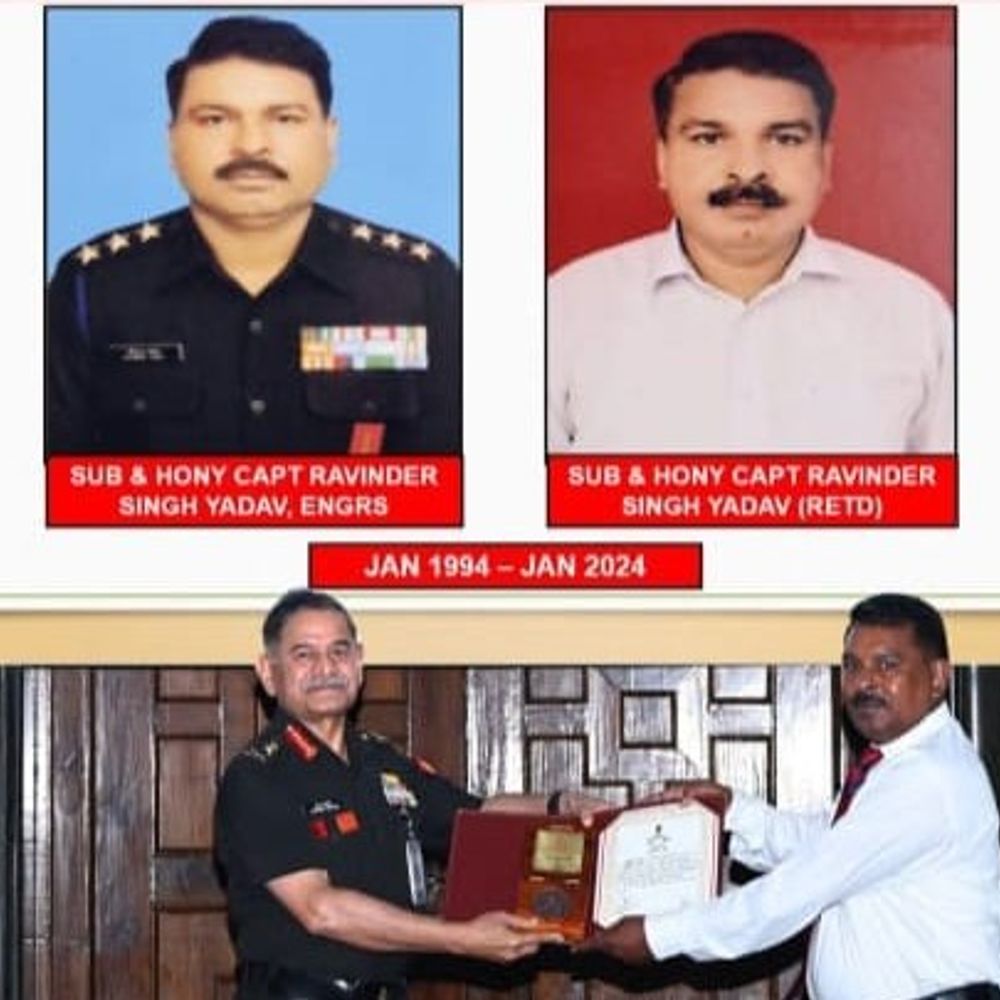 पूर्व सैनिक की पहल पर बन रहा पुल:रिटायरमेंट के बाद सामाजिक कार्य, सेनाध्यक्ष दिल्ली में सम्मानित, खुद दिए 10 लाख रुपए