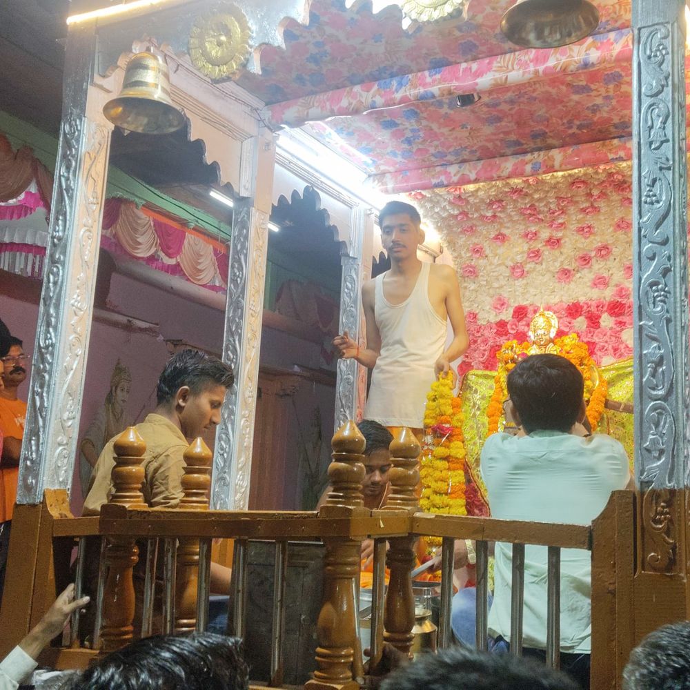 बुरहानपुर में निकली बालाजी महाराज की रथयात्रा:400 साल से चली आ रही परंपरा, गुरुवार को शहर के दूसरे मार्ग से निकलेगी यात्रा