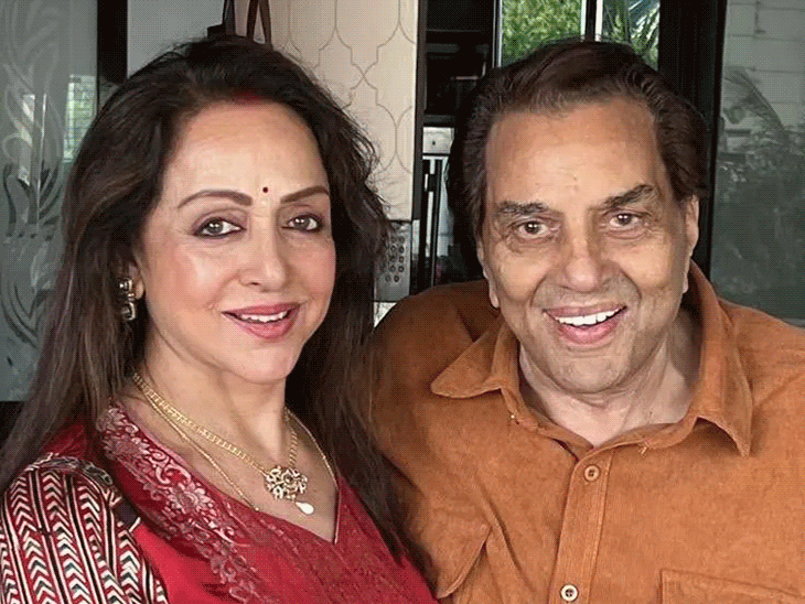 हेमा मालिनी के सामने धर्मेंद्र बन जाते हैं शाकाहारी:बेटी ईशा देओल बोलीं- मां को पसंद नहीं, इसलिए नॉनवेज दूसरे कमरे में खाते हैं