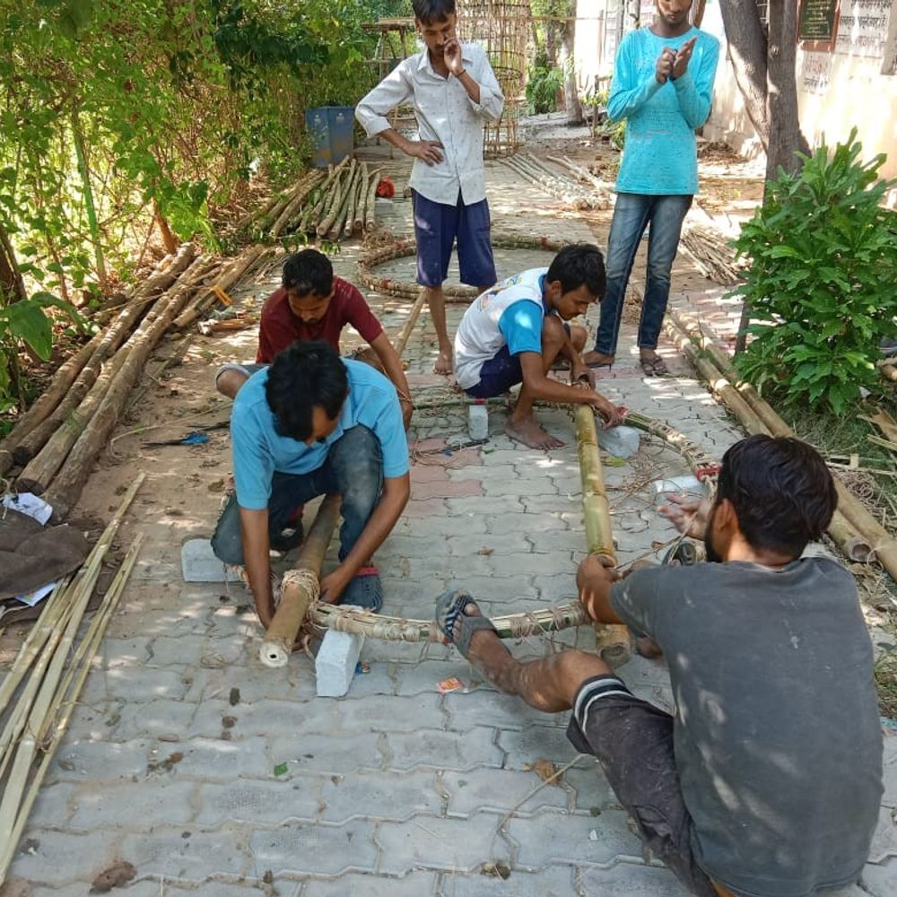 करौली में 19 साल बाद होगा रावण दहन:परिषद ने शुरू की तैयारियां, 41 फुट ऊंचा पुतला बनेगा; भव्य सजावट और आतिशबाजी भी होगी