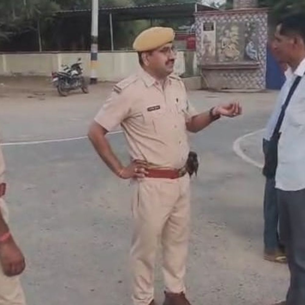 राजलदेसर में 'जीवन रक्षा' अभियान शुरू:सड़क हादसों पर लगाम लगाने पुलिस कर रही सख्त कार्रवाई