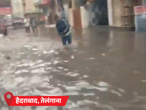 महाराष्ट्र-ओडिशा और केरल में लौटते मानसून से भारी बारिश:तिरुवनंतपुरम में स्कूल-कॉलेज बंद; हैदराबाद में खराब मौसम से 3 फ्लाइट डायवर्ट