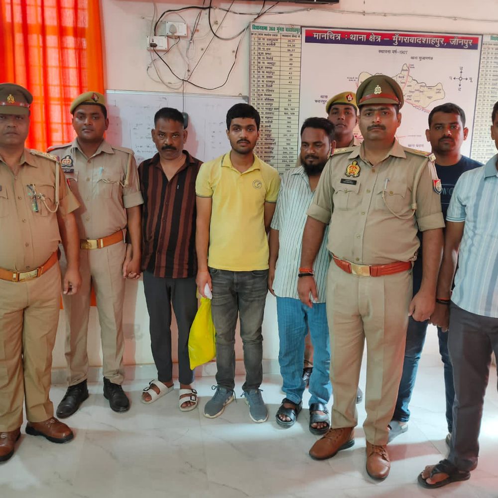 सगे साले ने की थी दो भाइयों की हत्या:जौनपुर में 3 आरोपी गिरफ्तार, बिजनेस के लेनदेन का था विवाद