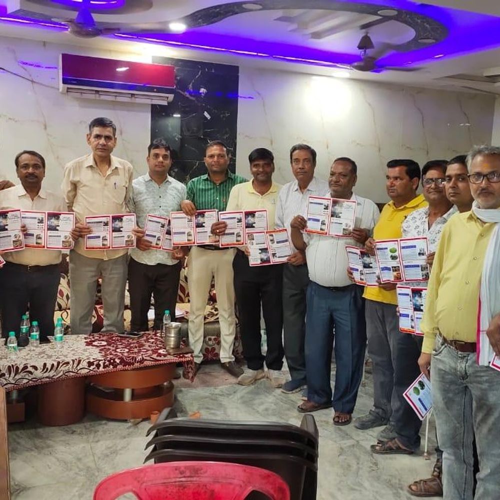 जीएसटी बचत उत्सव अभियान की जानकारी दी गई:सरमथुरा में व्यापारियों और आमजन को लाभ बताए