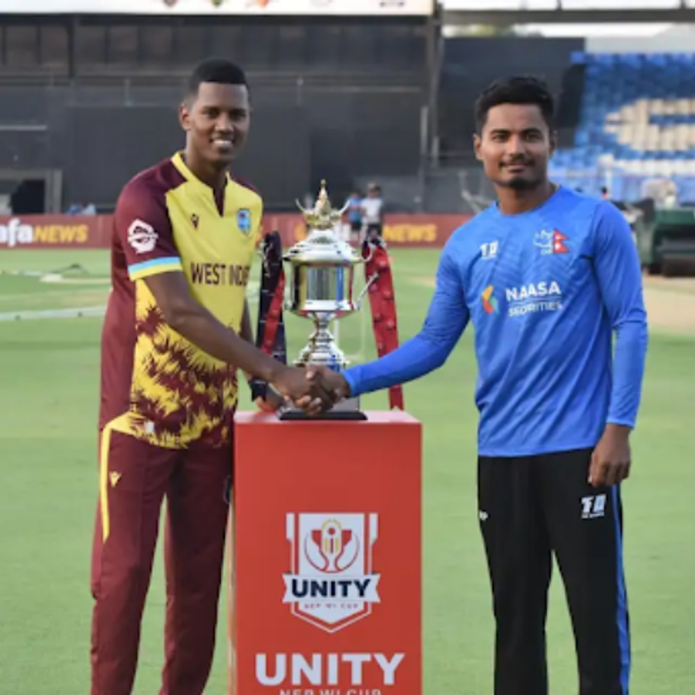 नेपाल ने टी-20 में पहली बार वेस्टइंडीज को हराया:फुल मेंबर के खिलाफ पहली सीरीज में नेपाल की विजयी शुरुआत, वेस्टइंडीज 129 पर ऑलआउट
