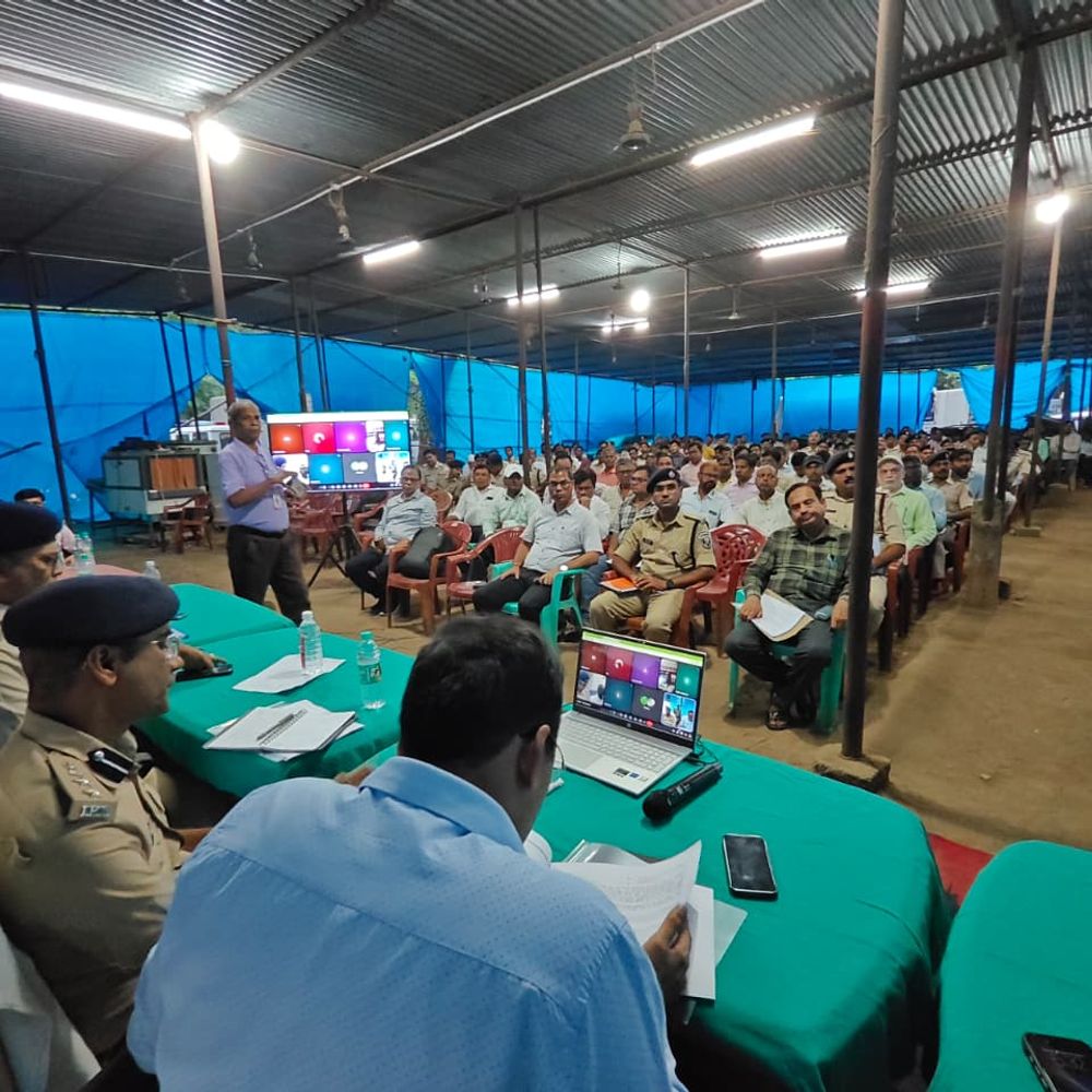 मूर्ति विसर्जन को लेकर 30 दंडाधिकारी व पुलिसबलों के साथ पदाधिकारी प्रतिनियुक्त