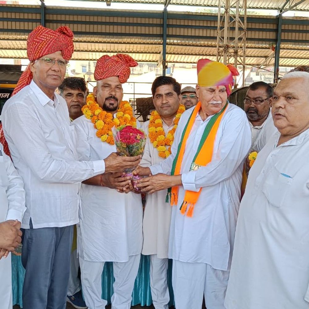 महेंद्रगढ़ में मार्केट कमेटी चेयरमैन, वाइस चेयरमैन का स्वागत:  विधायक बोले- इनके नेतृत्व में मंडी के विकास कार्य तेजी से आगे बढ़ेंगे – Mahendragarh News