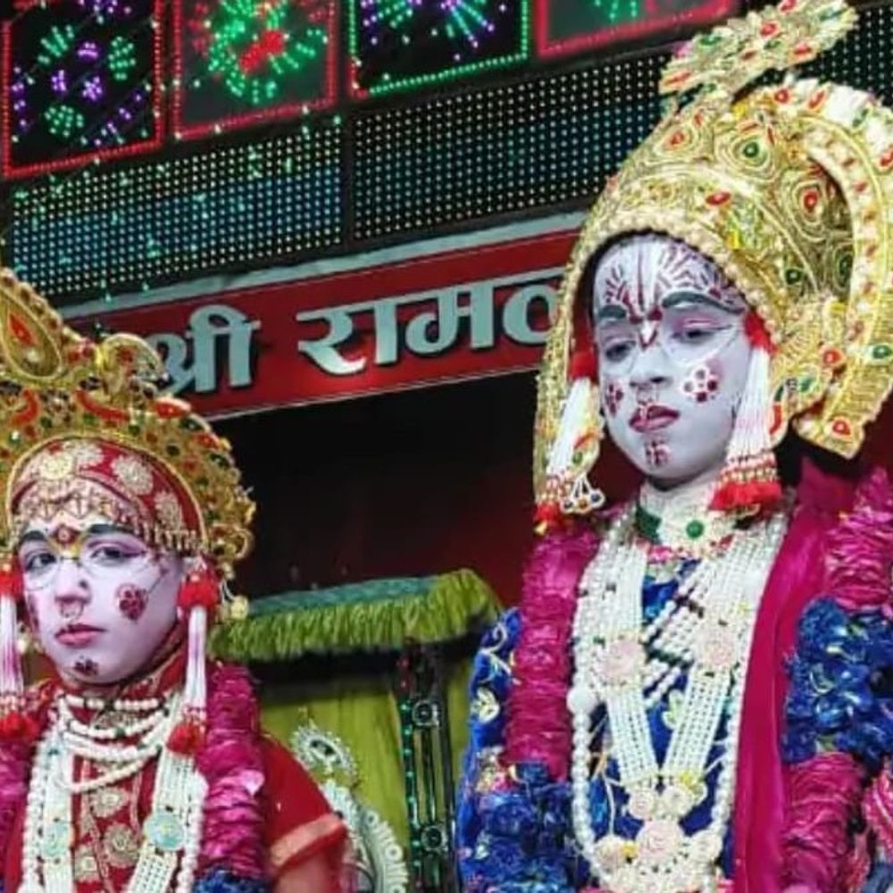 फतेहपुर में नवरात्र उत्सव जारी, रामलीला की धूम:कन्या भोज, देवी जागरण, रासलीला और कीर्तन भी आयोजित