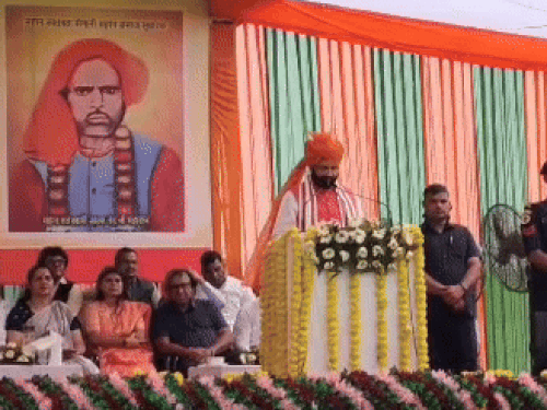 रोहतक में बिना शिलान्यास किए चले गए सीएम:हरियाणा SC शिक्षा समिति की तरफ से बनाया जा रहा हॉल, स्वामी आत्मानंद की जयंती मनाई