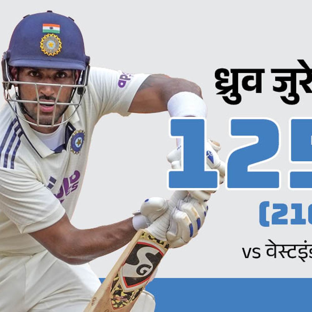 राहुल ने रोहित का रिकॉर्ड तोड़ा, बतौर ओपनर 10वां शतक:जुरेल टेस्ट सेंचुरी लगाने वाले 12वें भारतीय विकेटकीपर, जडेजा के धोनी से ज्यादा छक्के; रिकॉर्ड्स