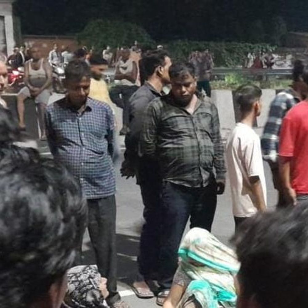नेशनल हाईवे पर कार की टक्कर से युवक की मौत:बस खड़ी कर घर जा रहा था, हादसे के बाद आरोपी चालक फरार