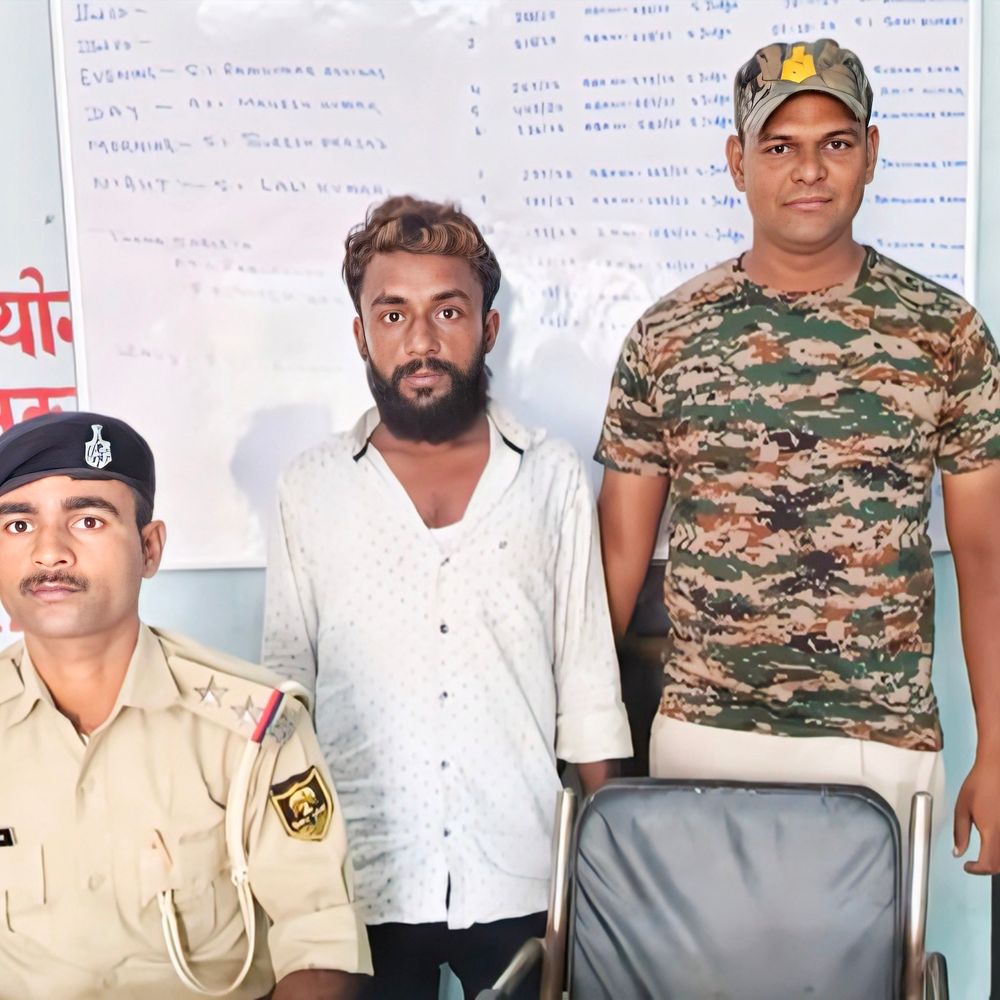 शेखपुरा में रंगदारी-मारपीट का आरोपी गिरफ्तार:2 साल पहले लूट में जेल जा चुका, किराना दुकानदार से 50 हजार की मांगी थी रंगदारी