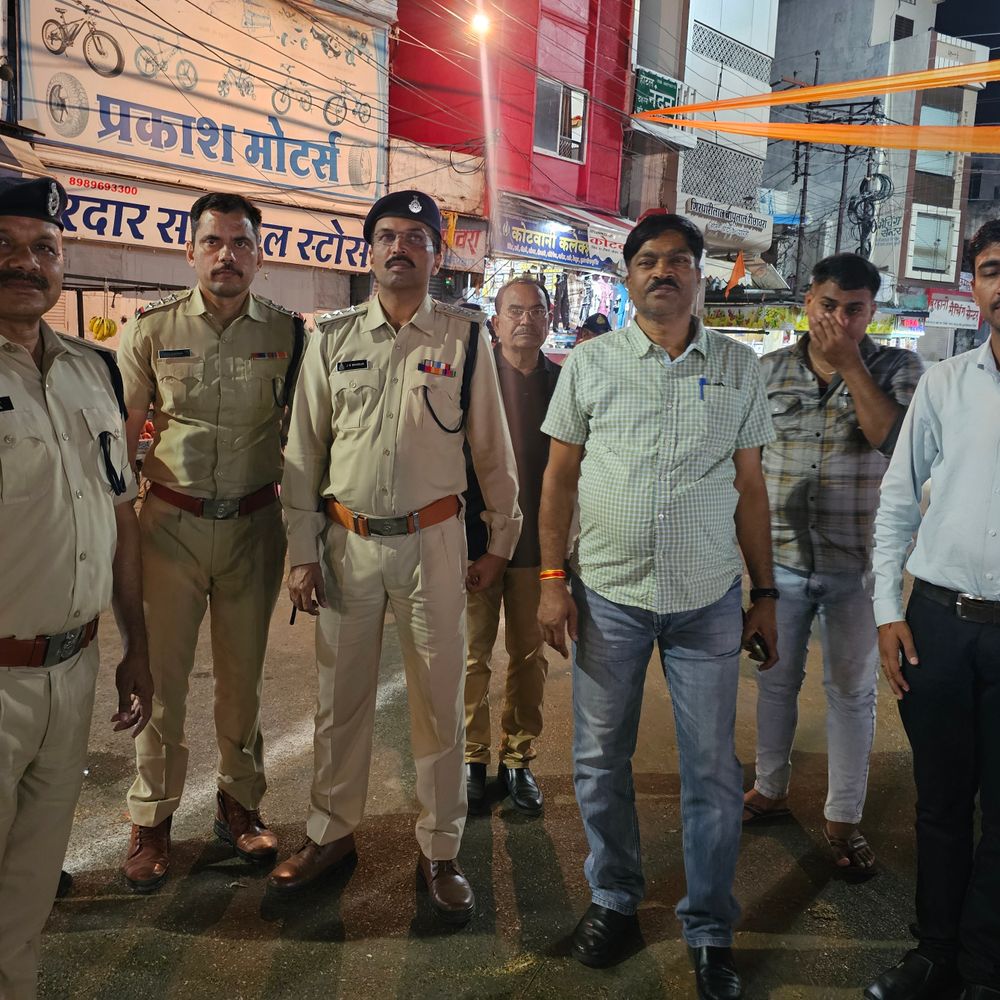 बीपीएल चौराहे से घंटाघर तक बनेगा आदर्श रोड:मंदसौर शहर की ट्रैफिक व्यवस्था सुधारने को प्रशासन अलर्ट