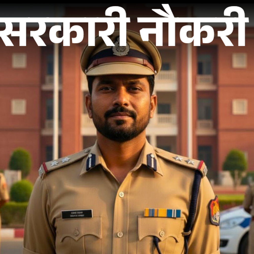 सरकारी नौकरी:मप्र पुलिस विभाग में 500 पदों पर भर्ती का नोटिफिकेशन जारी; 27 अक्टूबर से आवेदन शुरू, सैलरी 1 लाख से ज्यादा