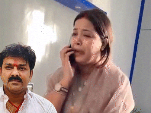 पवन सिंह बोले- पत्नी चुनाव लड़ने की जिद कर रहीं:एक ही रट लगा रखी है, जो मेरे बस में नहीं; ज्योति ने जवाब दिया