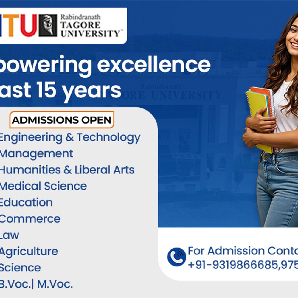 इम्पैक्ट फीचर:रवीन्द्रनाथ टैगोर यूनिवर्सिटी (RNTU) भोपाल: एक यूनिवर्सिटी, कई सपने; बेहतरीन पढ़ाई से मनचाहे करियर तक, हर कदम अपने स्टूडेंट के साथ