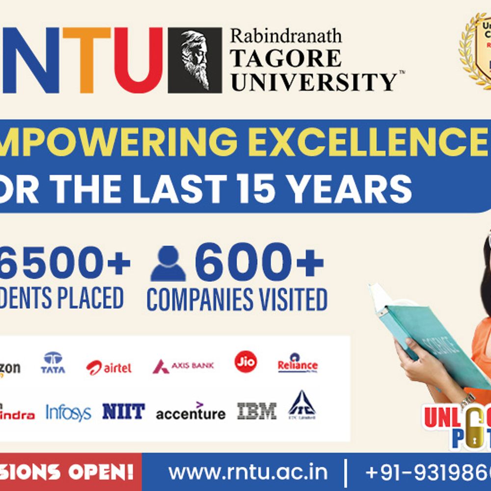 इम्पैक्ट फीचर:क्लासरूम से कॉरपोरेट तक RNTU हमेशा साथ; इंटर्नशिप, प्लेसमेंट और स्कॉलरशिप सपोर्ट से से करियर को नई उड़ान