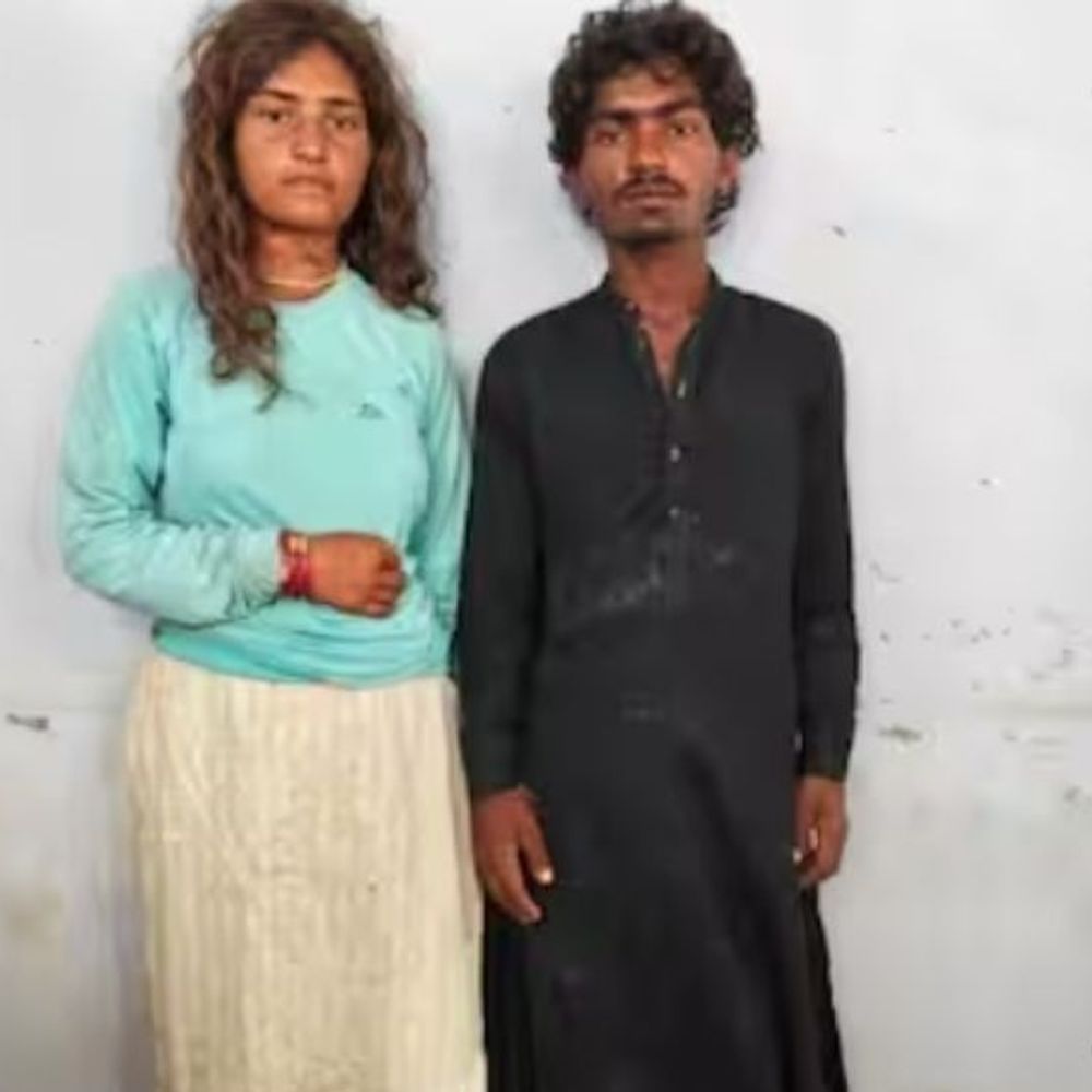 पाकिस्तान का नाबालिग प्रेमी जोड़ा सीमा पार कर गुजरात पहुंचा:इस्लामकोट से 4 दिन पहले भागे थे, कच्छ बॉर्डर के रतनपार में गांववालों ने पकड़ा