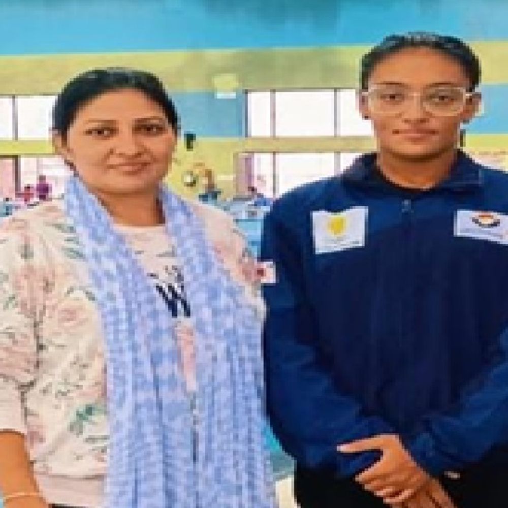 रोहतक की हर्षिता ने जीते 3 गोल्ड मेडल:अंबाला में हुई स्विमिंग प्रतियोगिता, राष्ट्रीय स्तरीय के लिए हुआ चयन